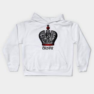 The great crown Kids Hoodie